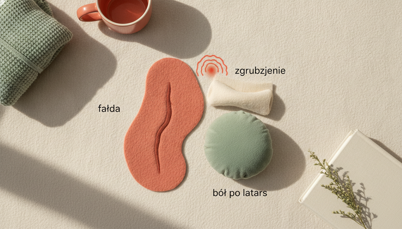 Blizna po cesarce: co powinno niepokoić? Zgrubienie, bliznowiec, fałda i ból po latach